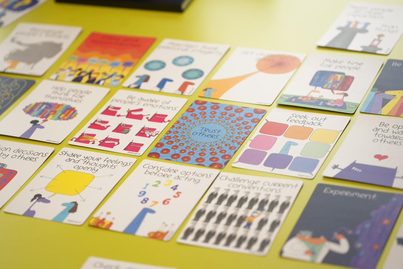 Above, below — sorted by the team, in their words