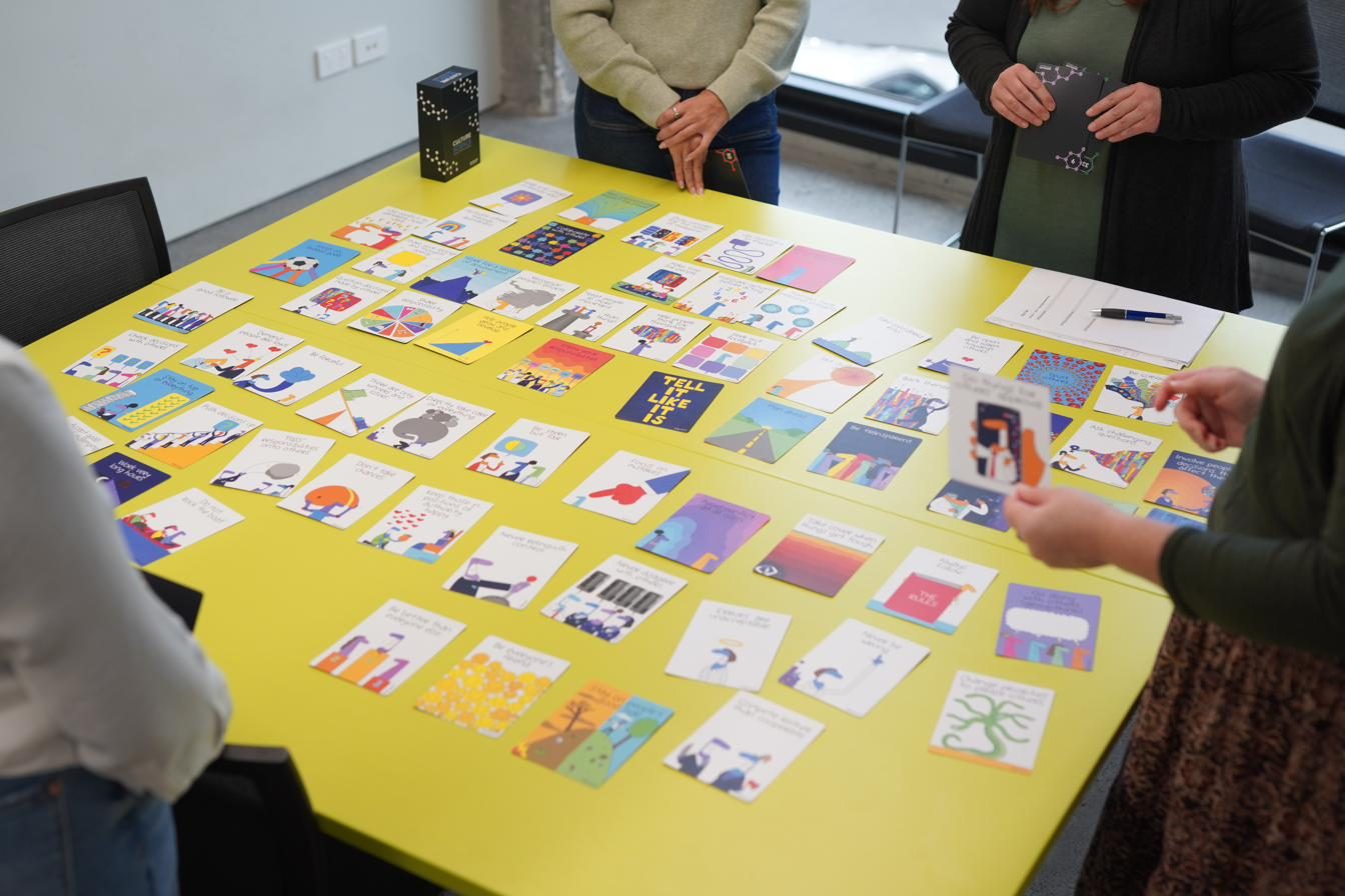 Every behaviour on the table — the line taking shape